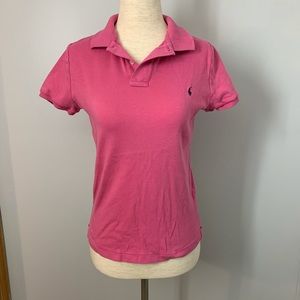 Ralph Lauren Sport Polo Pink Shirt